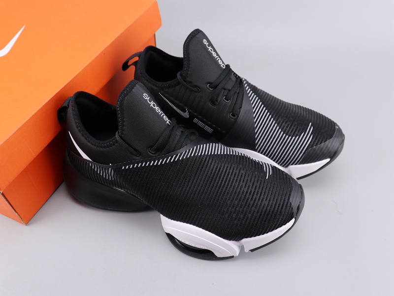Women Nike Air Zoom Superrep Black White Shoes